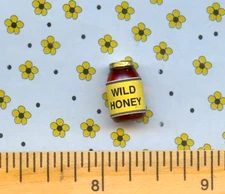 Dollhouse Miniature Size Wild Honey Jar
