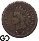1866 Indian Head Cent Penny, Key Date