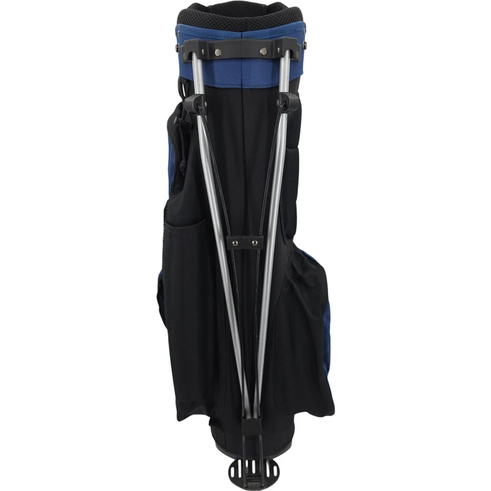 Carro de golf Excalibur hecho en EE. UU. seis divisores azul bolsa con correa de transporte Foto 4 de 4
