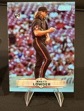 2025 Topps Stadium Club - Rhett Lowder #95 (RC) Light Blue Foil & Base
