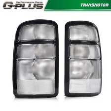 Pair Fit For 2000-2006 Chevy Suburban Tahoe Gmc Yukon Tail Lights Brake Lamps