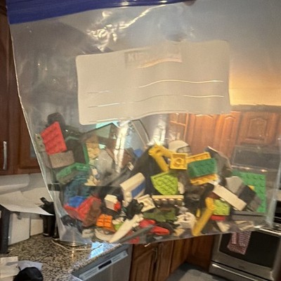 LEGO bulk bag, assortment of figs and bricks 