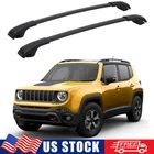 Cross Bars Roof Rack Rail For Jeep Renegade 2015-2024 Luggage Baggage with Lock