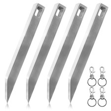 8  PCS Stainless Steel EDC Pry Bar Keychain Set Heavy  Duty Multitool