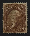 CKStamps: US Stamps Collection Scott#95 5c Jefferson Unused NG Lightly Crease