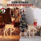 Yescom 3-Piece 5FT Christmas Reindeer Family with 290 Warm LEDs for Home Decor — photo 5