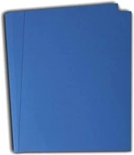 Colored Cardstock Scrapbook Paper 8.5" X 11" Cobalt Blue Color Card Stock Paper 