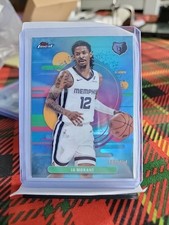 Topps Finest 2025-26 Uncommon Ja Morant #175 Sky Blue Refractor /250 Grizzlies