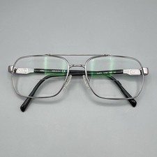 Safilo Elasta E7201 6LB Eyeglasses Black 59-17-150 FRAMES ONLY