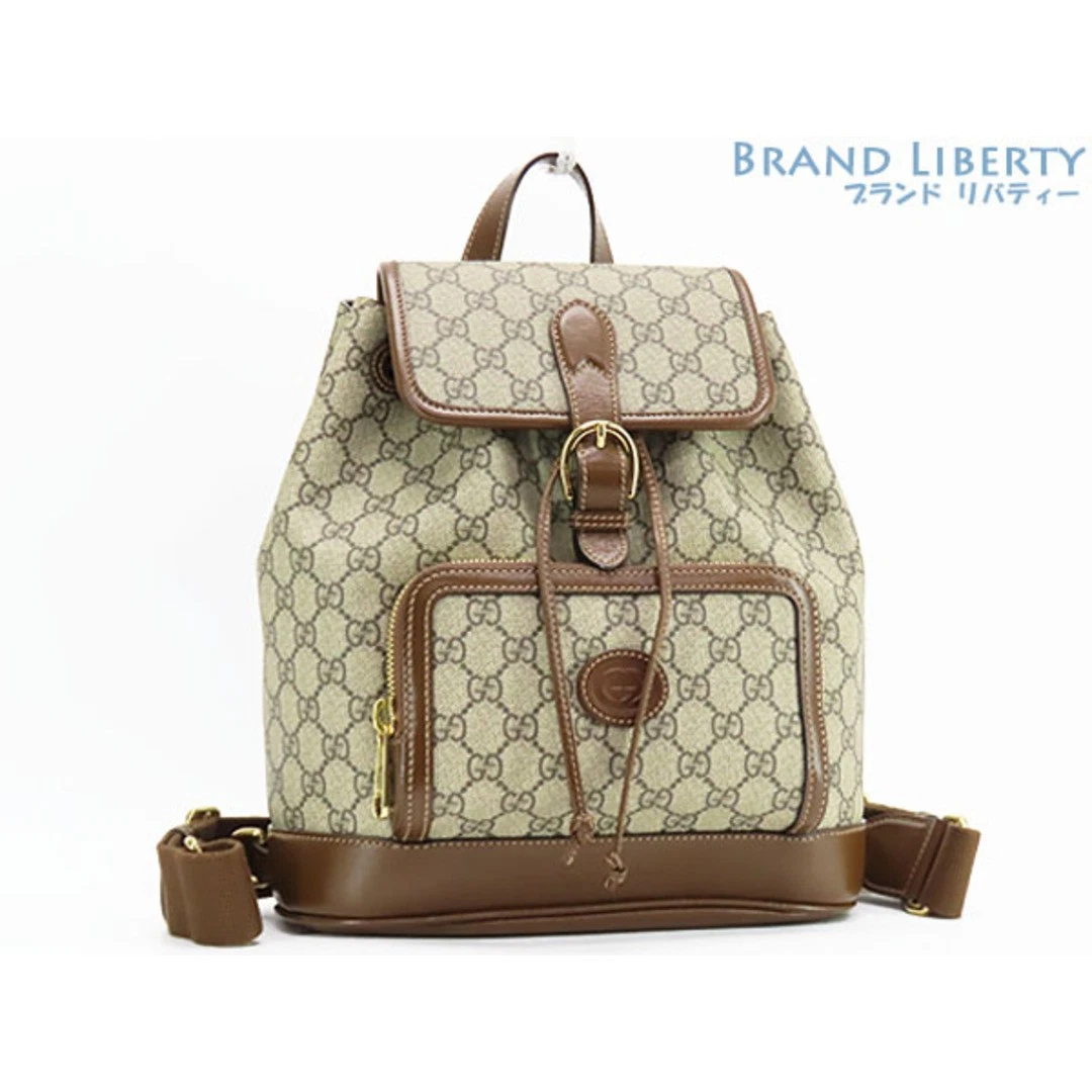 Sac à dos Gucci GG Supreme avec verrouillage G Occasion LIBR 0