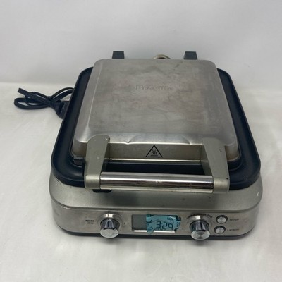 Breville Smart Waffle Pro 4-Slice, Brushed Stainless Steel