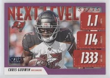 2020 Score Next Level Stats Purple Chris Godwin #NLS-CG 00f4