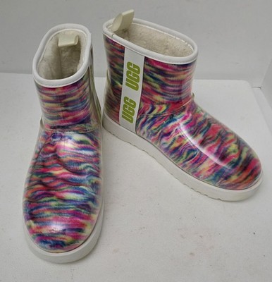 UGG Classic Clear Mini II Pixelated Women s Boots Winter Casual Size 9