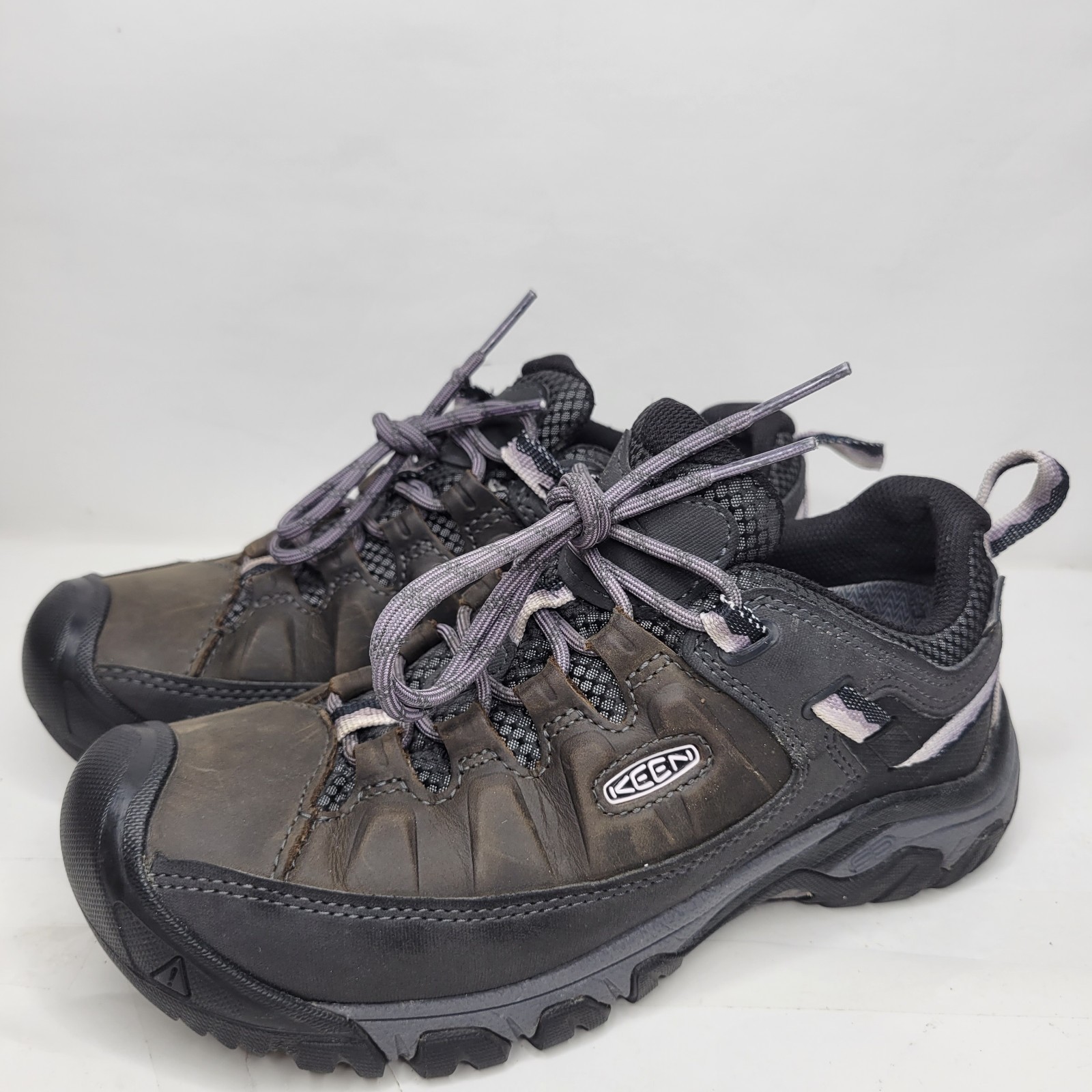 Scarpe da trekking KEEN Targhee donna taglia 8 pelle marrone impermeabili