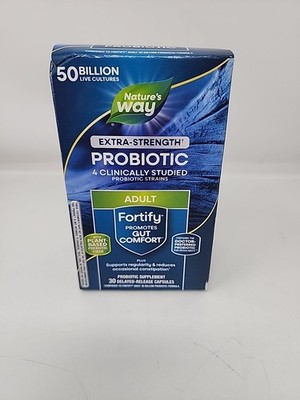 Nature's Way Fortify Daily Probiotic Extra Strength (50 Billion) 30 vcaps 03/26