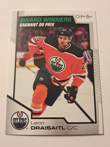 Leon Draisaitl AW 2020-21 O-Pee-Chee #601 Edmonton Oilers OPC NHL Card NM