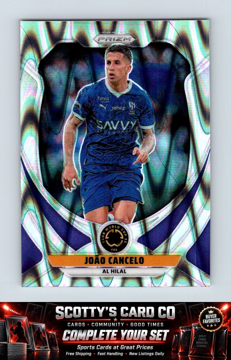 Joao Cancelo 2025 FIFA Club World Cup #14 Seismic Prizms Al-Hilal SFC