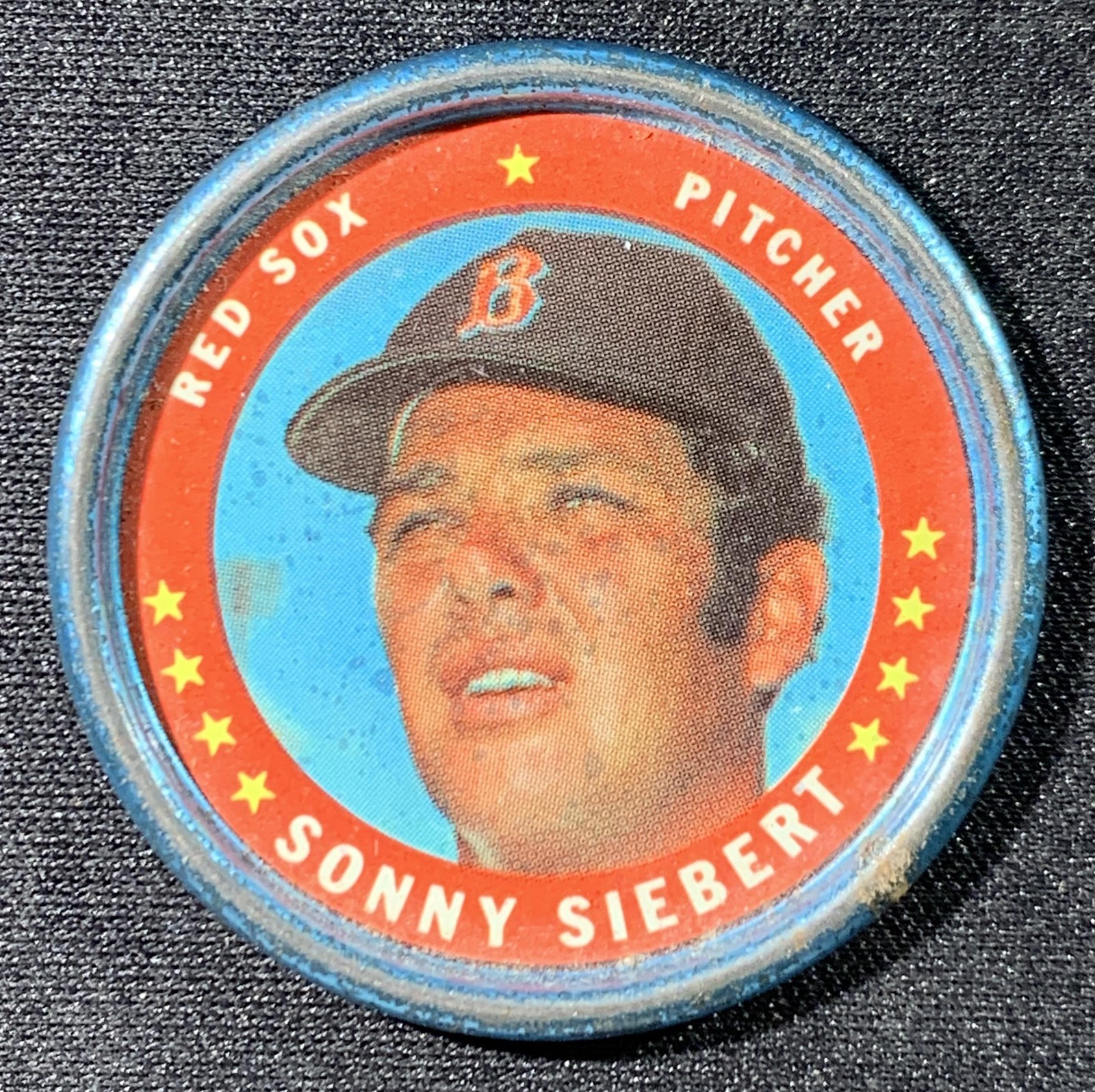 Sonny Siebert 1971 Topps Coins #122 Boston Red Sox VG SU