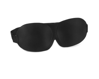 Schlafmaske Schlafbrille Augenmaske Eye Reise Maske Schlaf Augen Schwarz Premium