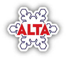 Alta Ski Resort Vinyl Printed Sticker