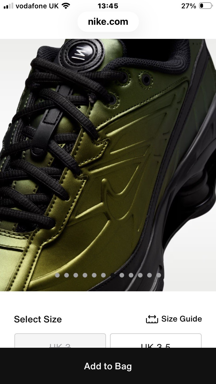 BNIB Nike Shox 2 Ride 10.5 image 3