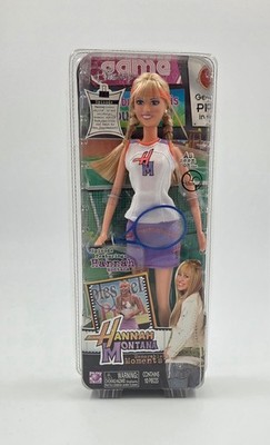 2008 Disney Hannah Montana Memorable Moments Tennis Doll Miley Cyrus NEW
