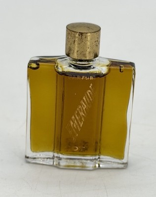 Vintage 50's Emeraude Coty Pure Parfum 0.40 fl. oz Splash NEW RARE