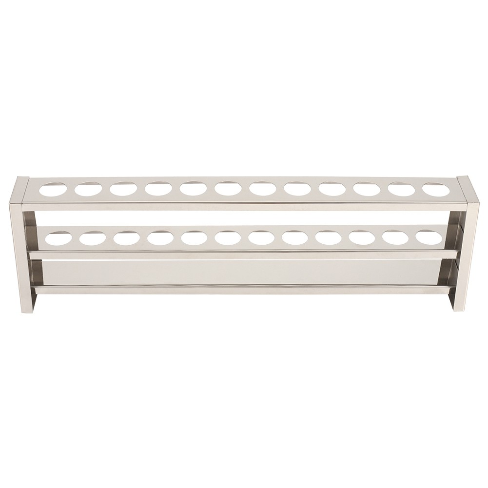 12 Holes Test Tube Stand Durable Rack For Use Stainless Steel