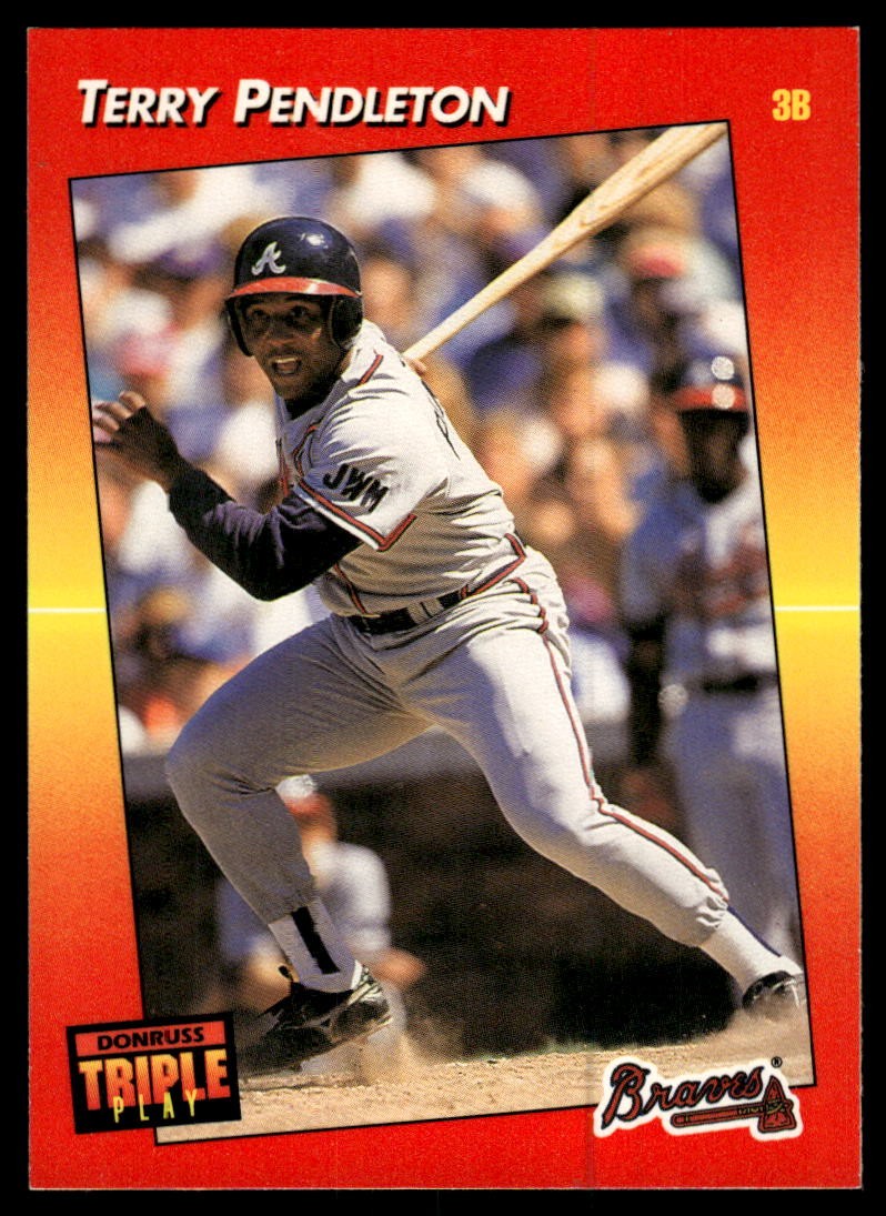 1992 Triple Play #139 Terry Pendleton