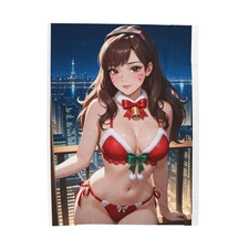 D.VA Overwatch Fleece Blanket Cover For Fan Gift 2025 V78