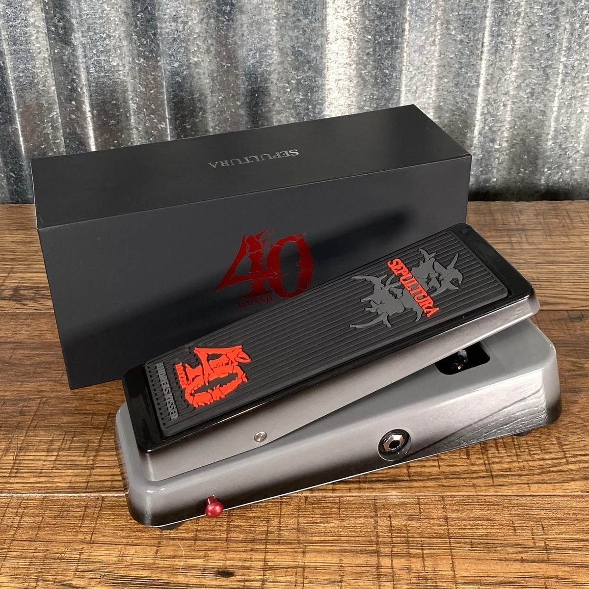 Dunlop 40th Anniversary Sepultura Andrea Kisser Wah Guitar Effect