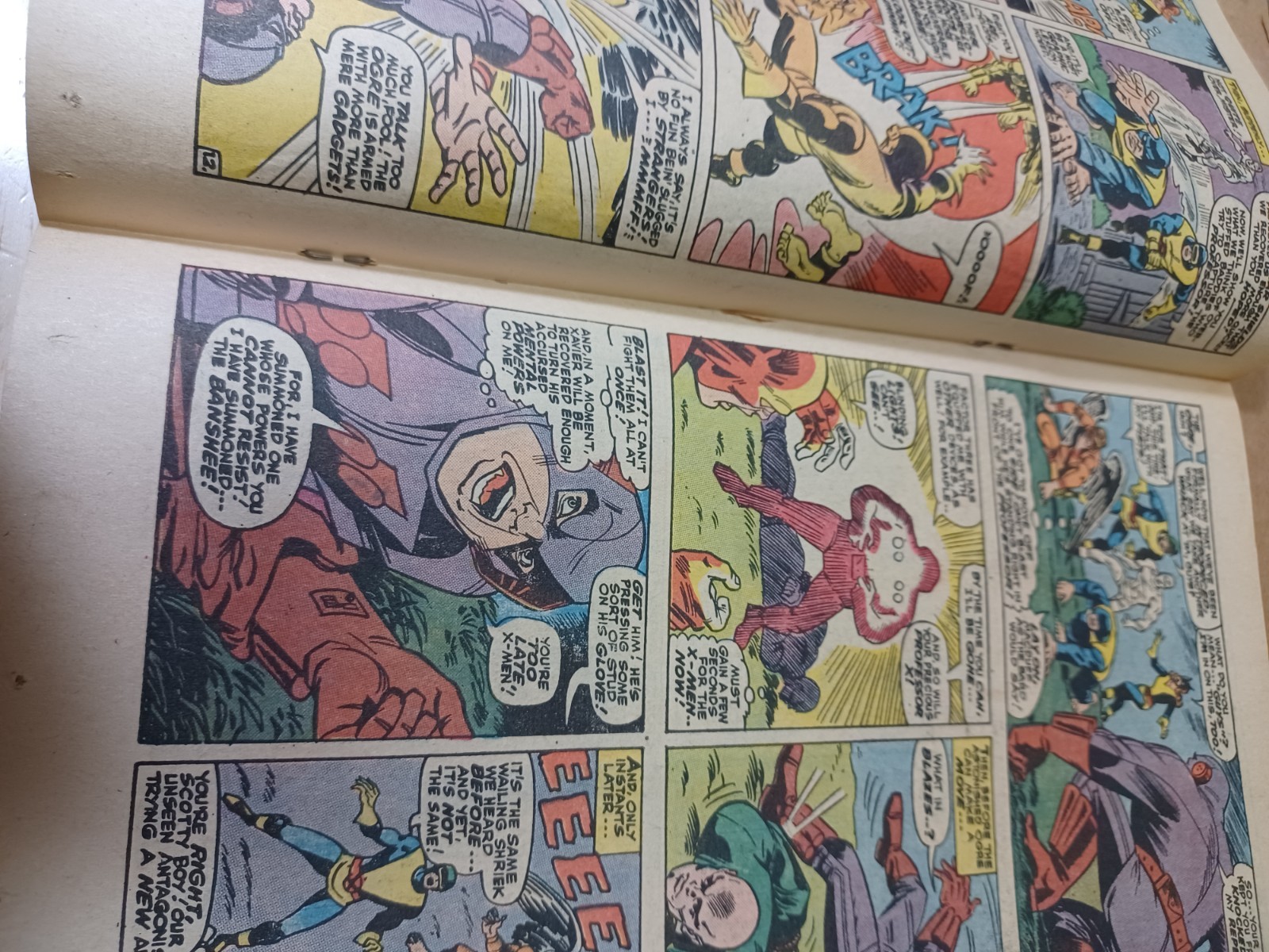 The X-Men #76 Banshee, Cyclops, Havok App Roy Thomas / Gil Kane FINE ...