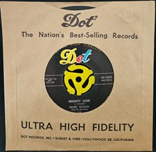 Rockabilly 45 - Henry Wilson And The Bluenotes - Mighty Low - Dot EX HEAR
