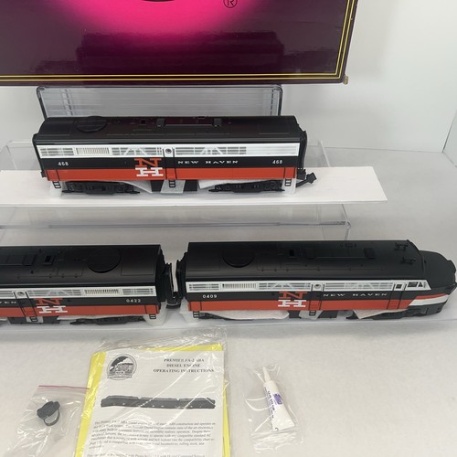 MTH Premier 20-2238-1 New Haven FA-2 ABA Diesel Set PS.2 O Gauge New BCR NH 0409 - Picture 7 of 24
