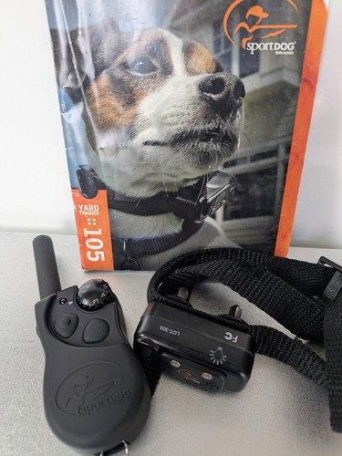 SportDOG YardTrainer 105 SD-105 Dog Training Collar & Remote - TESTED & WORKING