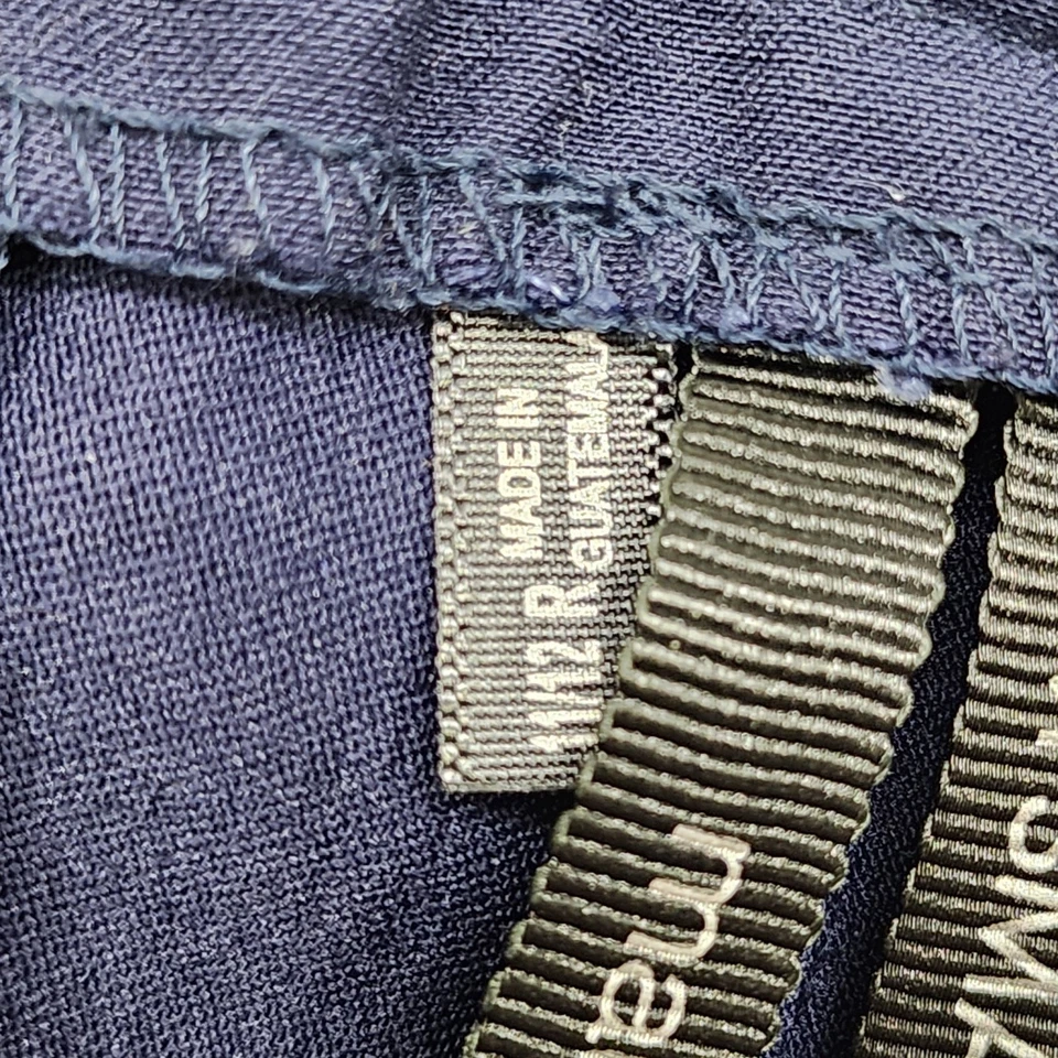 Maurices Pants Womens 11/12 Blue I AM SMART Mid Rise Bootcut Stretch Office - Image 4 of 4