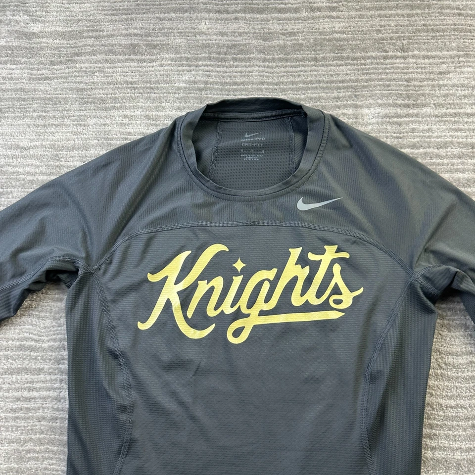 UCF Knights Nike Shirts Mens Medium Gray Pro Compression Team Issue - Image 3 of 4