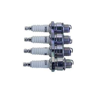 4x Zündkerze NGK B8HS, 5510 für MZ ETZ DKW Jawa EMW NSU vgl. M14-260 W3AC