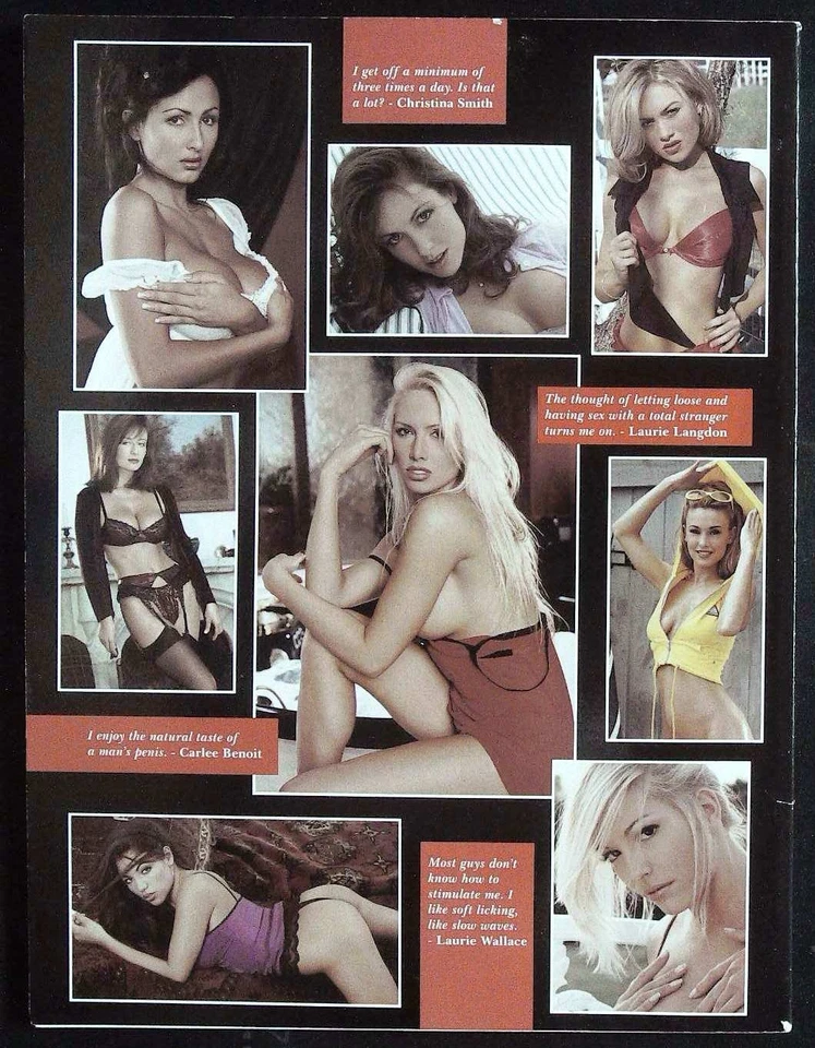 PLAYBOY Special Editions February 1999 REAL SEX #2 Rosie Ciavolino TARA KING @EX - Image 4 of 4