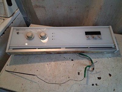 Vintage Jenn-Air Company Model W2720W Wall Oven Front Control Panel Works Some