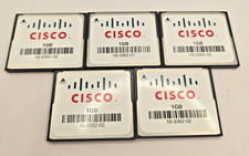 Cisco Systems 1GB Compact Flash Card CF Memory Storage 16-3362-02 x5 Tested