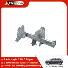 🇩🇪 MECHANISMUS + RECHTER HINTERER FENSTERHEBERMOTOR ➤ CITROEN C4