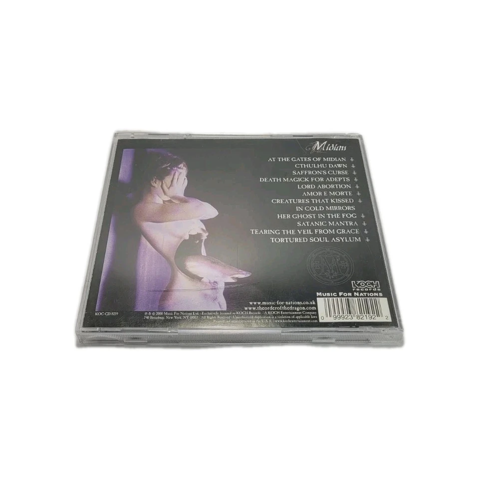 Midian [PA] by Cradle of Filth (CD, Oct-2000, Koch International) Foto 4 de 4