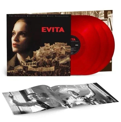 Madonna Evita Soundtrack 3 x Red Vinyl LP Set Pre-Sale 13th November 2026 prezzo ebay