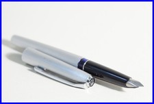 1973 PELIKAN P478 Silverstar Patronen F&uuml;ller in Chrom & Silber mit M Stahl Feder