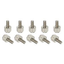 10 Pcs 6-32x8mm PC Computer Case Thumb Screws Fastener Thumb Screws for Computer