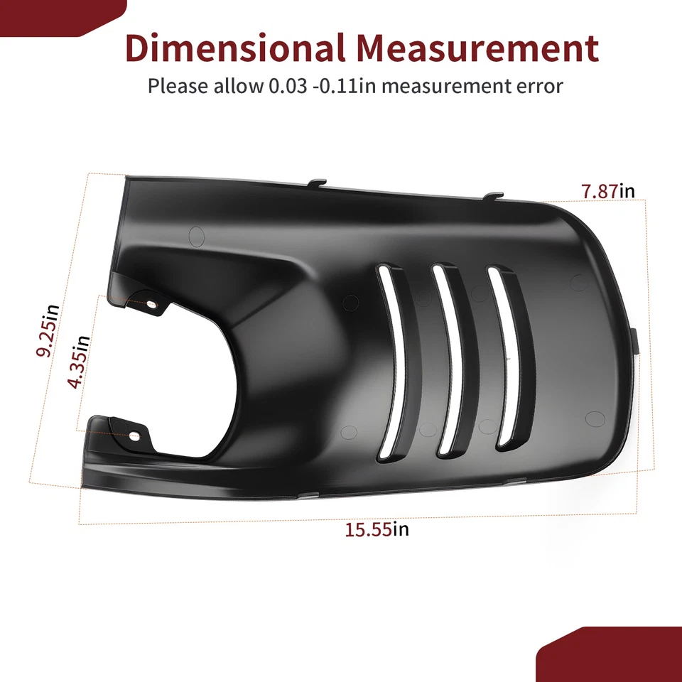 Cubierta del capó de nariz del guardabarros delantero central para Suzuki Quadrunner 160 LT160E 2x4 1989-92 Foto 4 de 4