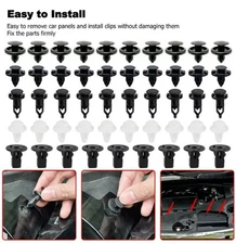 For Toyota Corolla Camry Lexus Trim Panel Clips Bumper Expansion Nails 100PCS