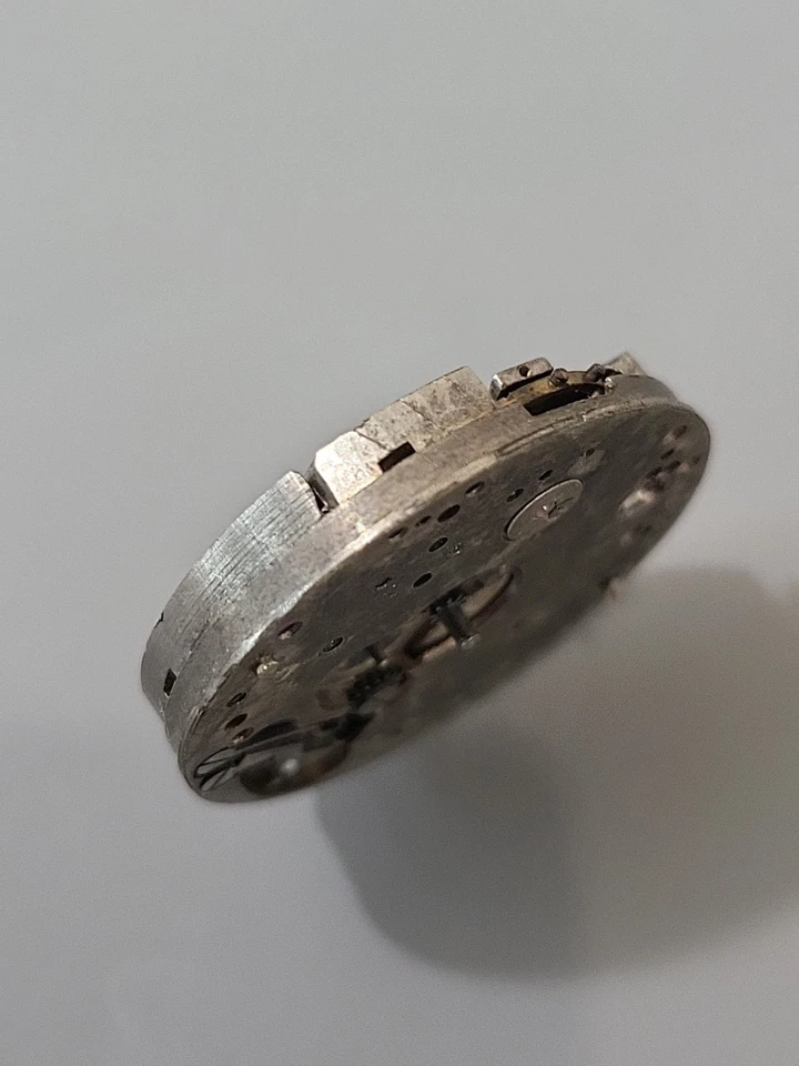 Швейцарский часовой механизм Landeron 22 мм на запчасти или для ремонта 6017 14 позиция как есть L71 - Изображение 3 из 4