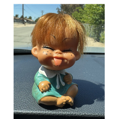 vintage 1960s Moody Cuties rubber doll